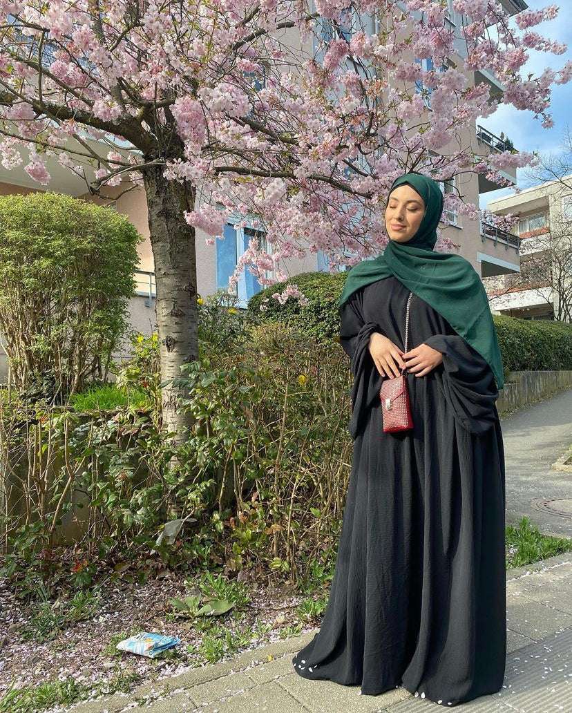 Abaya NOURA Manches Bouffantes