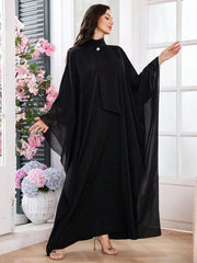 Al Najma Women'S Turkish Kaftan & Arabic Traditional Maxi Dress, Modest