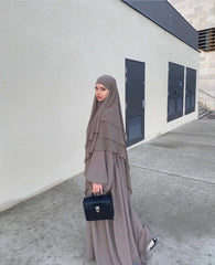 Abaya NOURA Manches Bouffantes