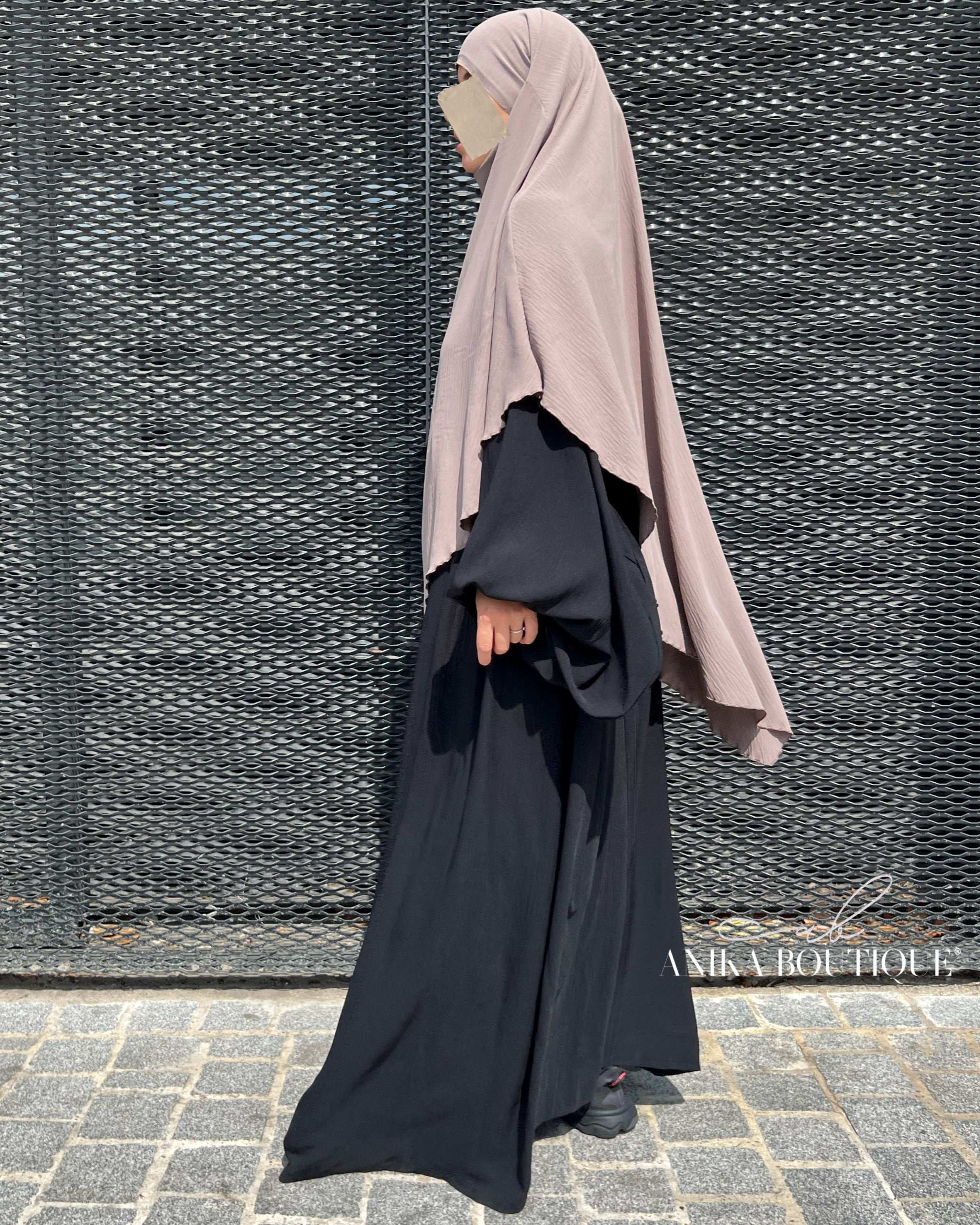 Abaya NOURA Manches Bouffantes