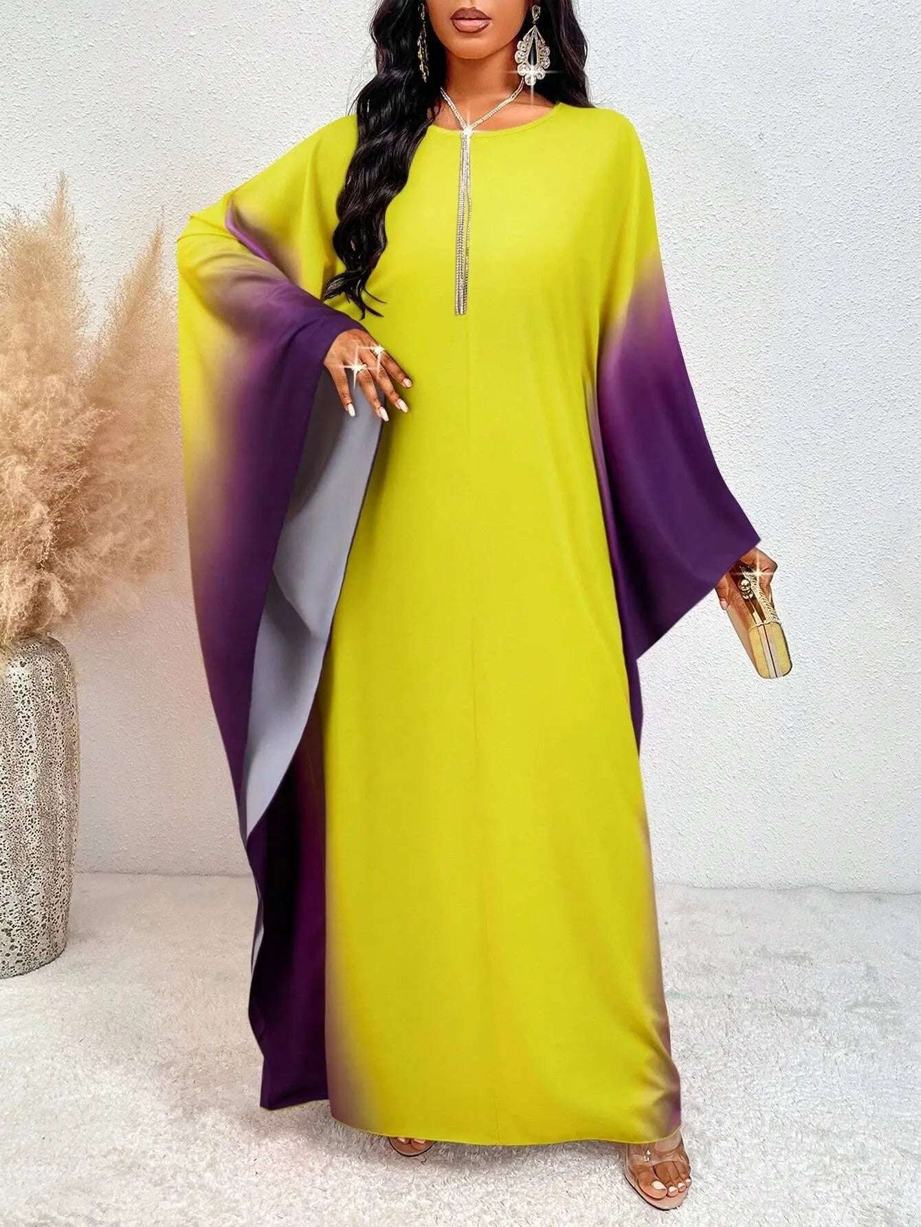 ZAYNAO SOLERSUN Women'S Gradient Loose Fit Dress SOLERSUN Women'S Gradient Loose Fit Dress