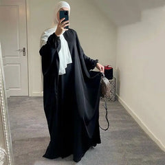 ZAYNAO Women Amazon Abaya Dubai Turkey One-piece Prayer Dress Abaya Dubai Turkey One-piece Prayer Dress